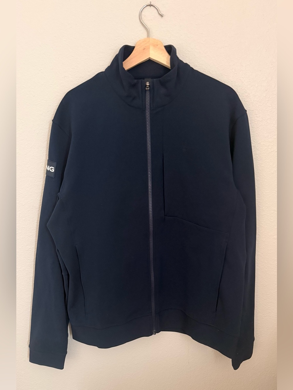 Lululemon Sojourn Jacket Men's Navy Full-Zip
